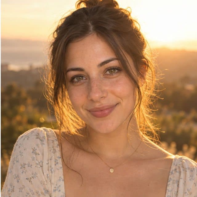 Golden Hour preset result